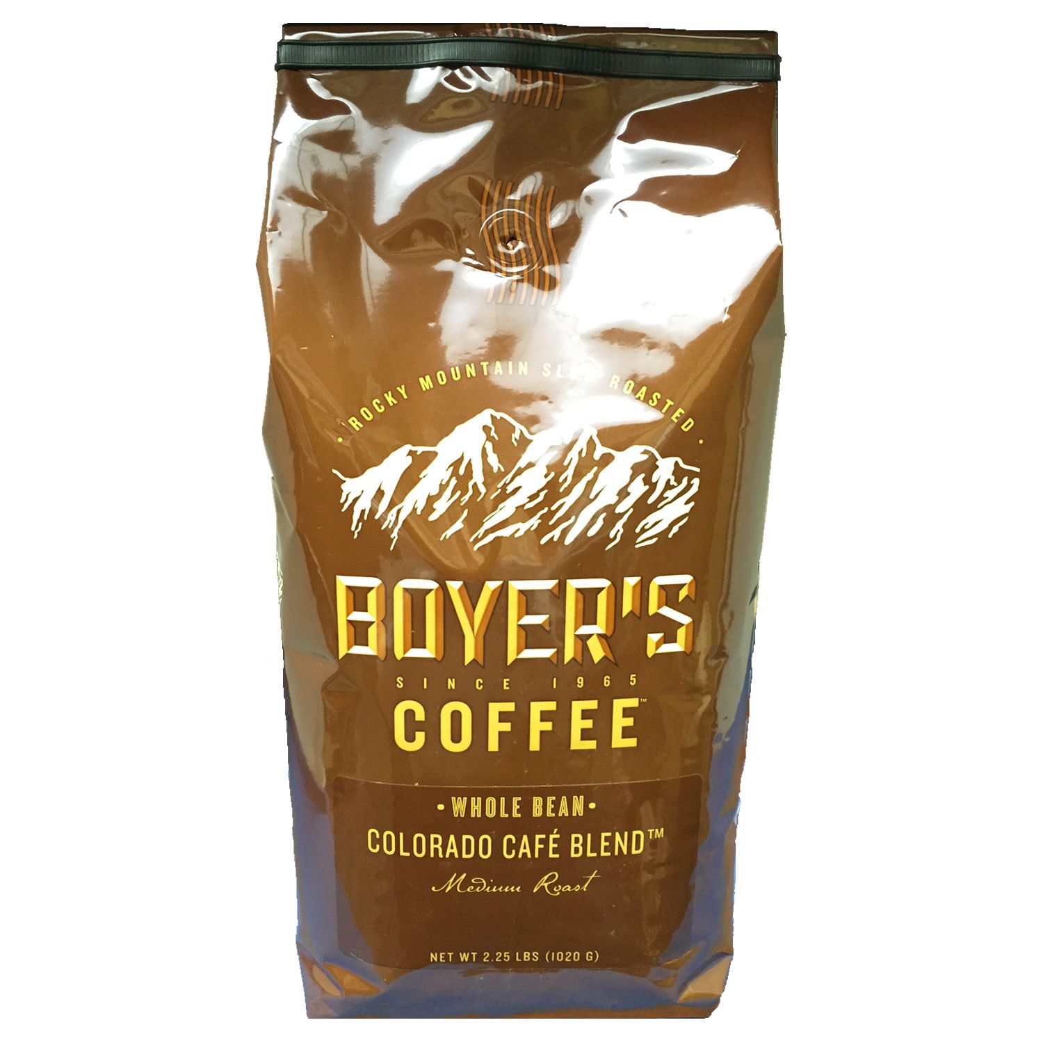 (image for) Boyer's Coffee Whole Bean Colorado Cafe(2.25 lb.) - Click Image to Close